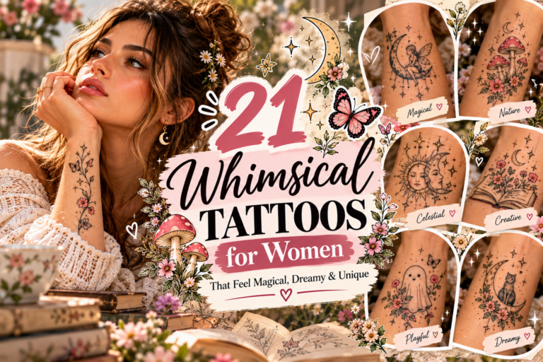 21 Whimsical Tattoos for Women That Feel Magical, Dreamy & Unique