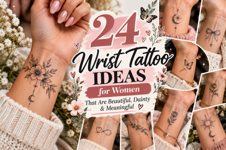 24 Wrist Tattoo Ideas for Women That Are Beautiful, Dainty & Meaningful