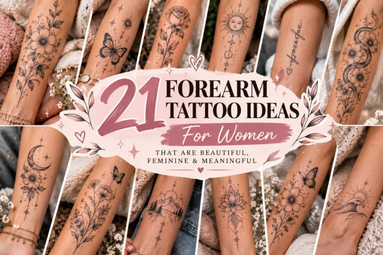 21 Forearm Tattoo Ideas for Women That Are Beautiful, Feminine & Meaningful