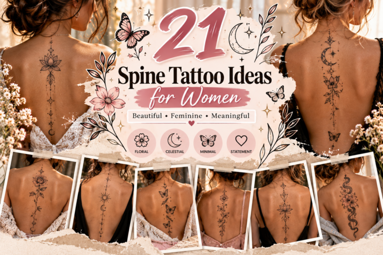 21 Spine Tattoo Ideas for Women That Are Beautiful, Feminine & Meaningful