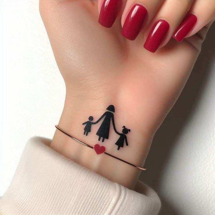 23 Wrist Tattoo Ideas for Moms That Are Beautiful, Meaningful & Personal